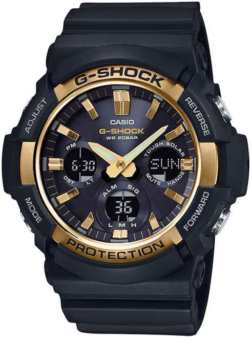 G shock wr20bar black and gold online