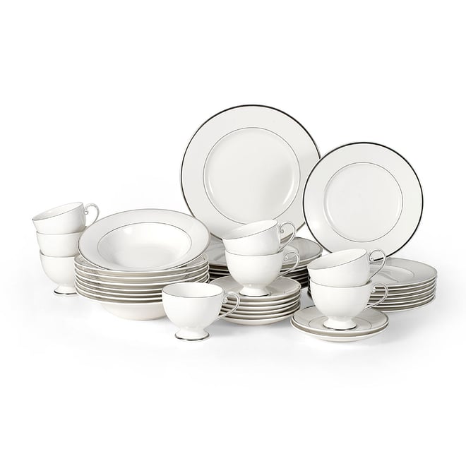 Fine China Dinnerware Sets for 8, 32 Piece Dinnerware Sets - Mikasa