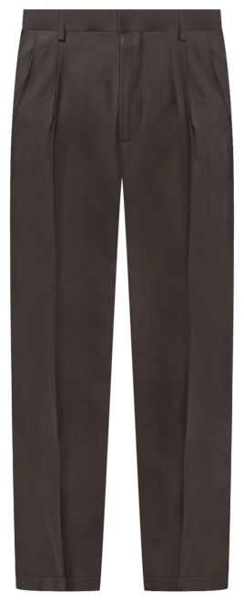 Men's Premium Comfort Stretch Classic-Fit Solid Pleated Dress Pants