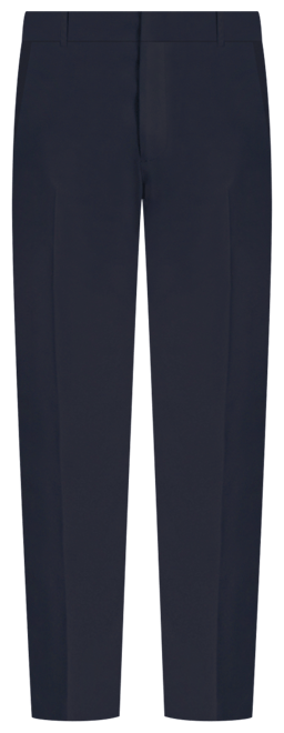 Men's Premium No Iron Khaki Classic Fit Flat Front Hidden Expandable Waist Pant