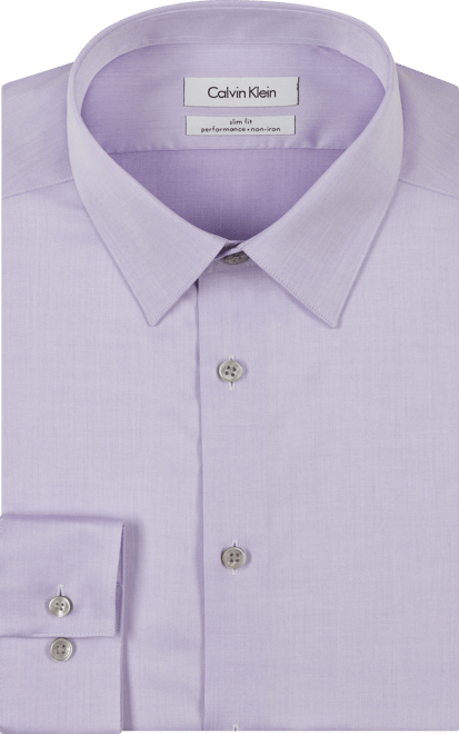 Macy's calvin klein cheap slim fit dress shirt