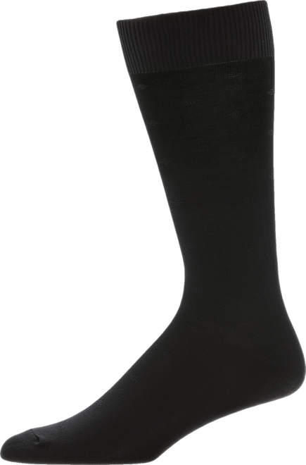 Perry Ellis Men's Microfiber Dress Socks