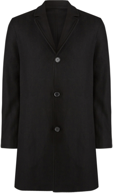 Men's Melton Classic-Fit Topcoat