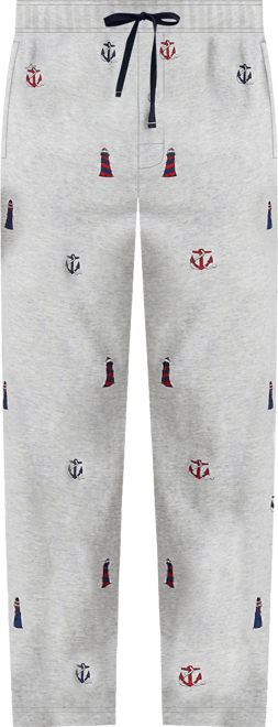 Men's Printed Cotton Pajama Pants