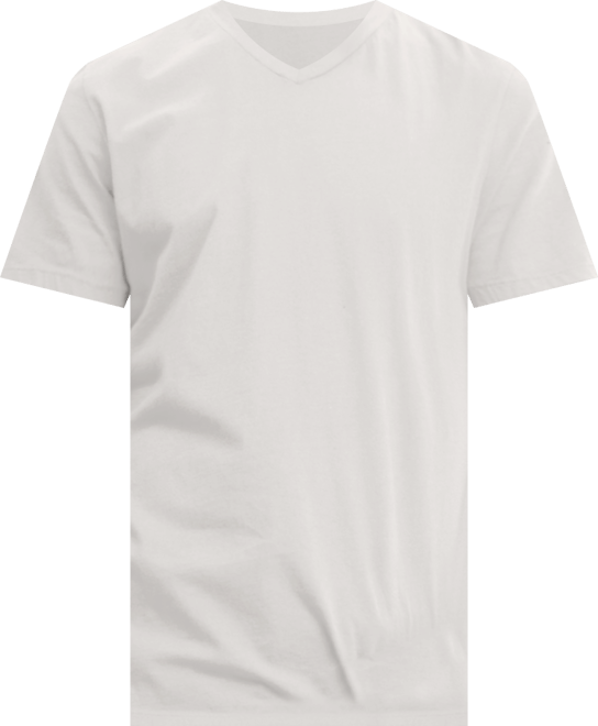 TMV002CJ Mens Cotton Jersey Short-Sleeve V-Neck T-Shirt