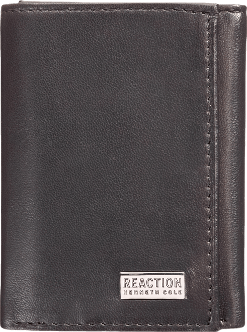 Men's Nappa Leather Extra-Capacity Tri-Fold Wallet