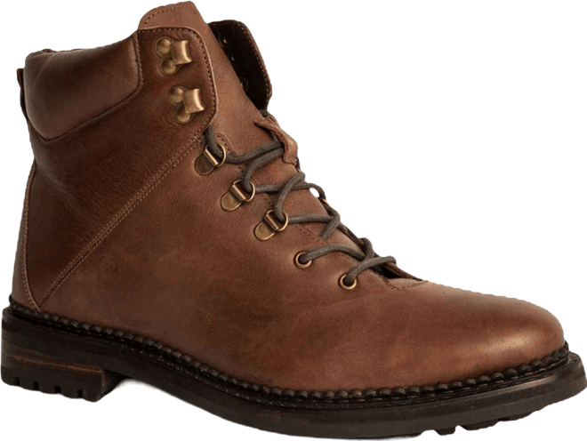 Rockefeller Men's Leather Hiking Boots