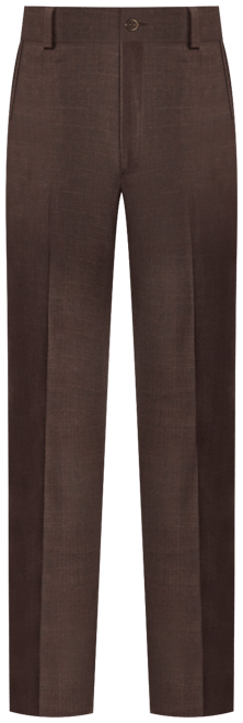 Men's Eclo Stria Classic Fit Flat Front Hidden Expandable Dress Pants
