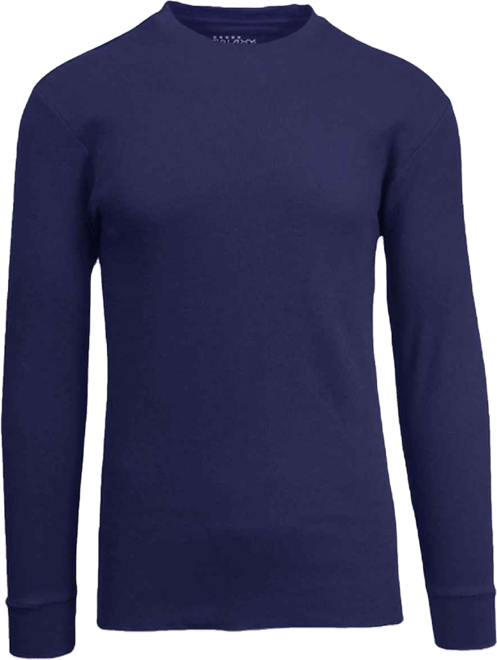 Men's Waffle Knit Thermal Shirt
