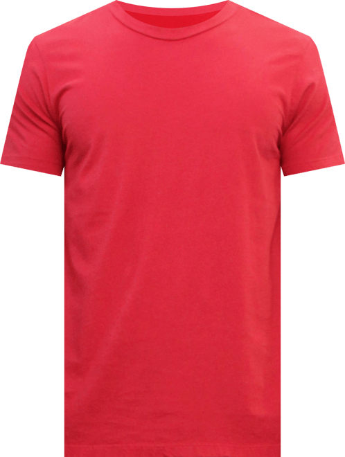 TMC001CJ Mens Cotton Jersey Short-Sleeve Basic Crew-Neck T-Shirt