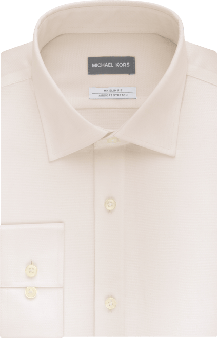 Men's Slim Fit Comfort Stretch Dress Shirt