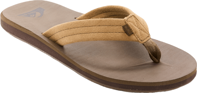 Men's Carver Suede Flip Flops