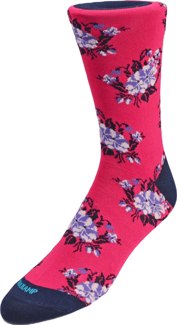 Men's Floral Dress Sock