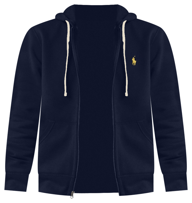 Ralph Lauren Polo Classic Full-Zip Fleece Hooded Sweatshirt (Alaskan  Heather, Small) at  Men's Clothing store