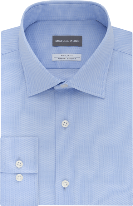 Men's Slim Fit Comfort Stretch Dress Shirt