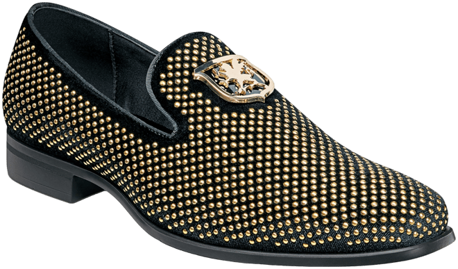 Men's Swagger Studded Ornament Slip-on Loafer
