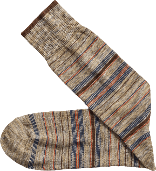 Heather Stripe Socks