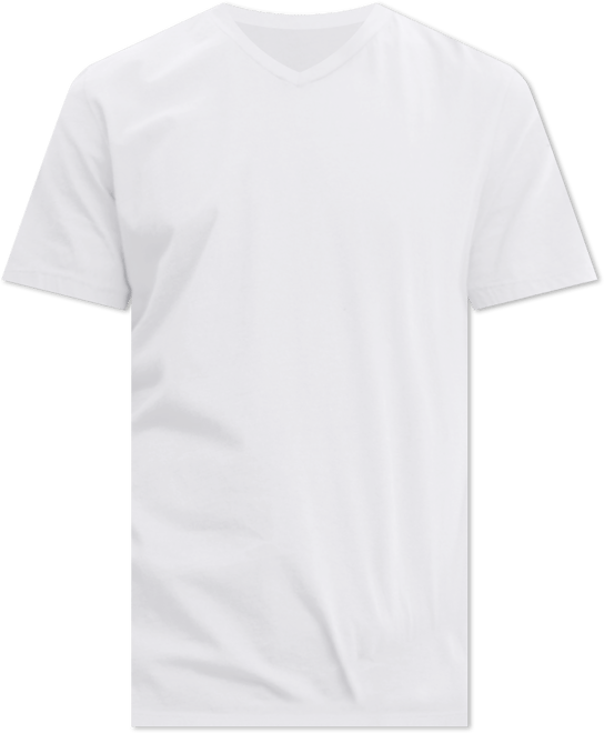 TMV002CJ Mens Cotton Jersey Short-Sleeve V-Neck T-Shirt