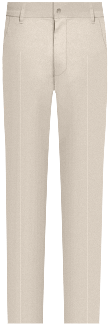 Men's Easy Classic Fit Khaki Stretch Pants