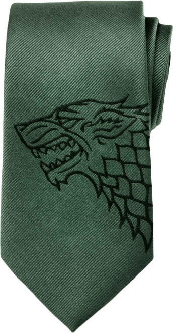 Stark Direwolf Men's Tie