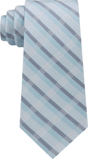 Men's Creme Plaid Tie
