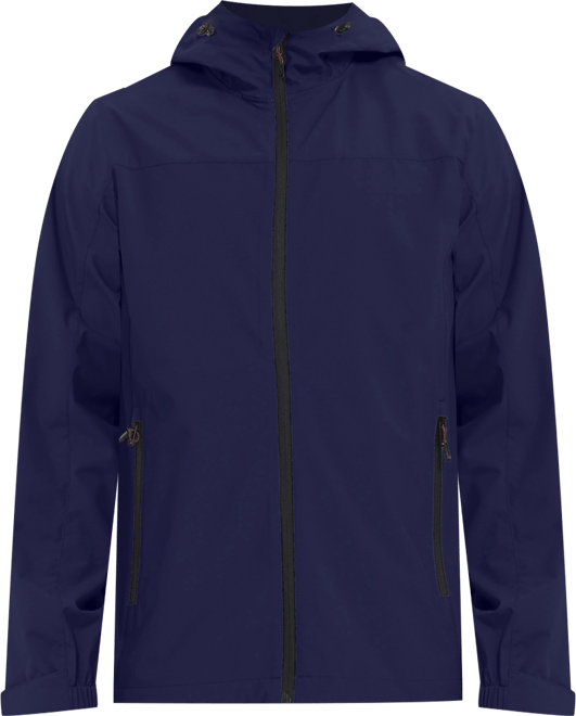 Men's All-Season Lightweight Stretch Hooded Rain Jacket