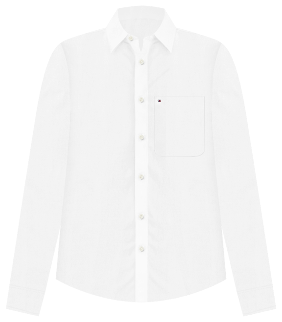 Men's Big & Tall Classic-Fit Stretch Solid Capote Shirt