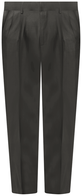 Men's Premium Comfort Stretch Classic-Fit Solid Pleated Dress Pants