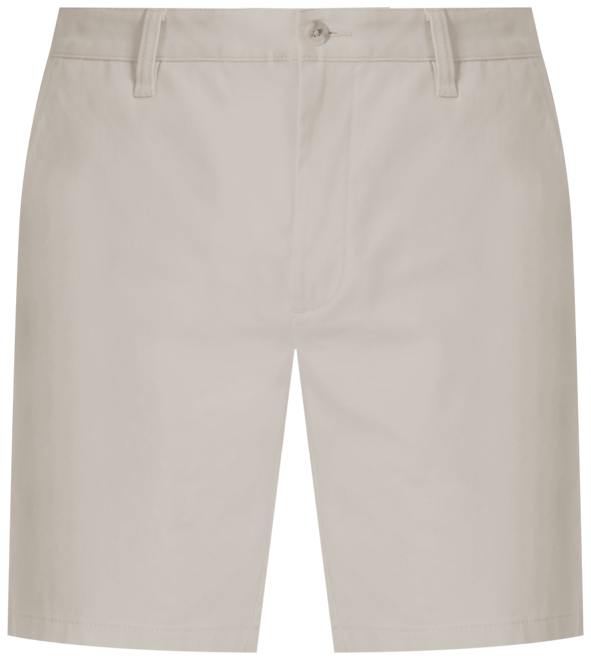 Men's Classic-Fit Stretch Flat-Front 6" Chino Deck Shorts