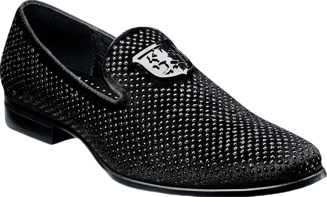 Men's Swagger Studded Ornament Slip-on Loafer