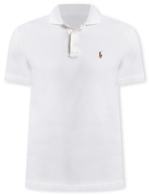 Men's Slim-Fit Soft Cotton Polo Shirt