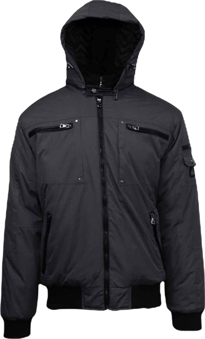 Spire By Galaxy Men's Heavyweight Moto Jacket