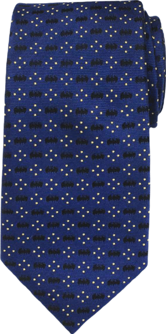 Batman Icon Diamond Dot Men's Tie
