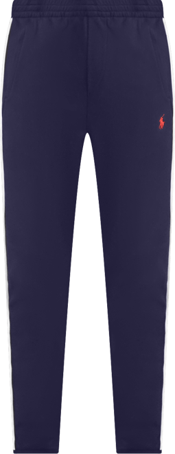 Ralph Lauren beaded side stripe cotton joggers - nevis