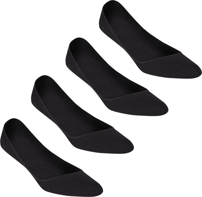 Men's 4-Pk. No-Show Socks