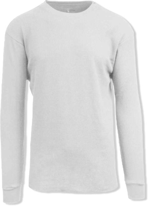 Men's Waffle Knit Thermal Shirt