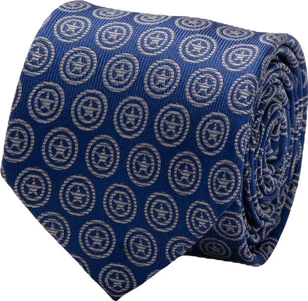 Captain America Shield Men's Tie