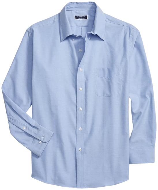 Men's Regular Fit Pinpoint Dress Shirt, Created for Macy's
