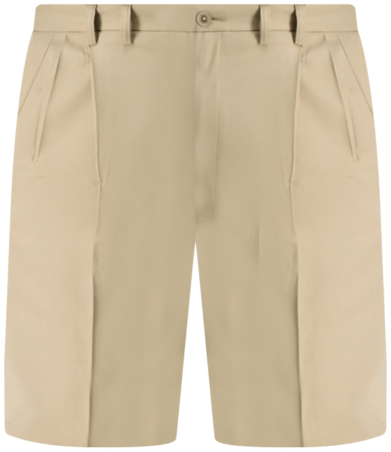 Men's Big & Tall Cool 18 Pro Classic-Fit Stretch Pleated 9.5" Shorts