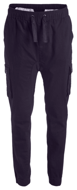 Men's Cotton Stretch Twill Cargo Joggers