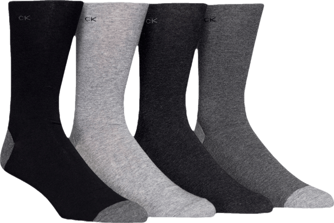 Men's Heel Toe Socks 4-Pack