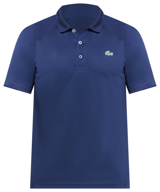 Men's Breathable Run-Resistant Interlock Polo Shirt