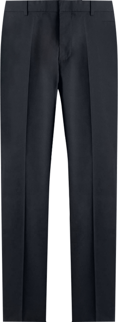 Men's Premium Comfort Straight-Fit 4-Way Stretch Wrinkle-Free Flat-Front Dress Pants