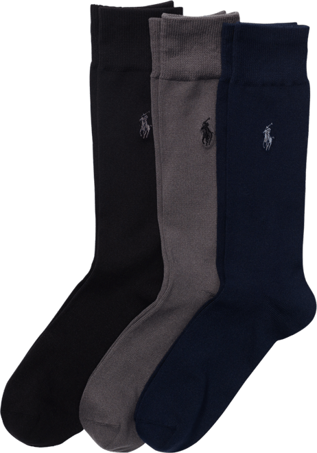 Men's 3-Pk. Supersoft Dress Socks