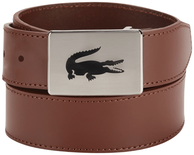 Logo Buckle Leather Belt & - All Accessories - Men - Macy's