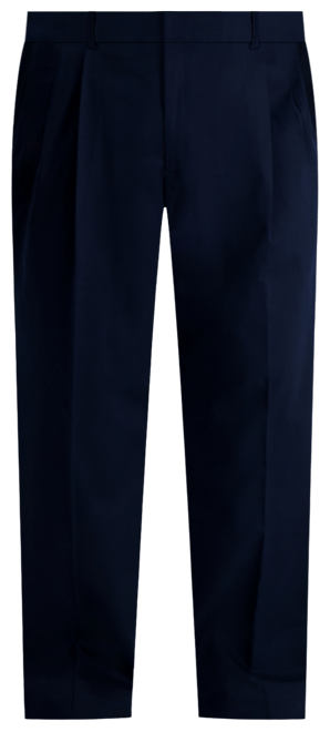 Men's Big & Tall Iron Free Premium Khaki Classic-Fit Pleated Pant