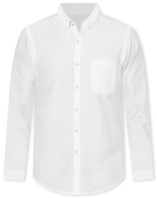 Men's Solid Stretch Oxford Cotton Shirt, Created for Macy's