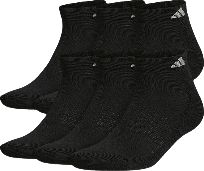 Men's Cushioned Athletic 6-Pack Low Cut Socks