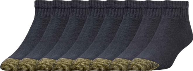Men's 8-Pack Athletic Quarter Socks