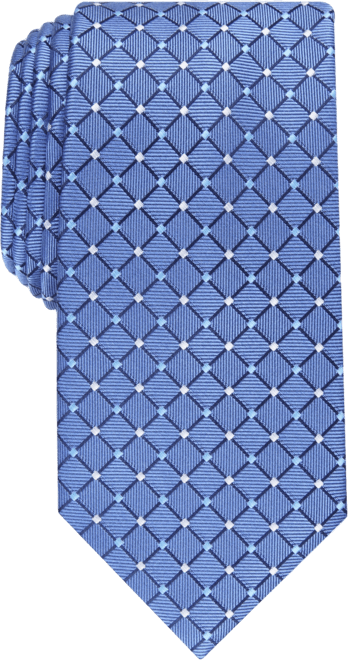 Men's Classic Grid Tie, Created for Macy's
